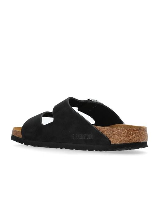 Birkenstock Black Arizona Slip-On Sandals