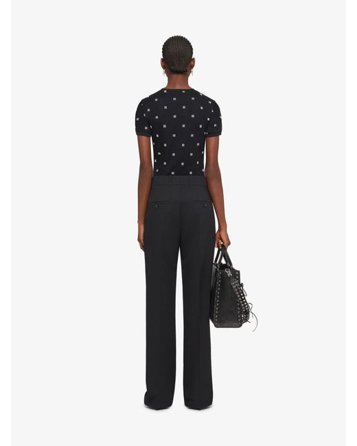 Givenchy Black Double Layered Slim Fit T-Shirt
