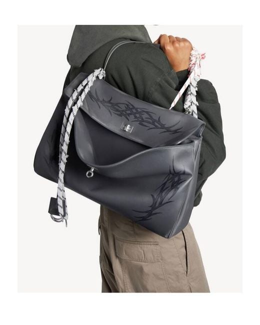 Balenciaga Black Rodeo Large Tote Bag for men