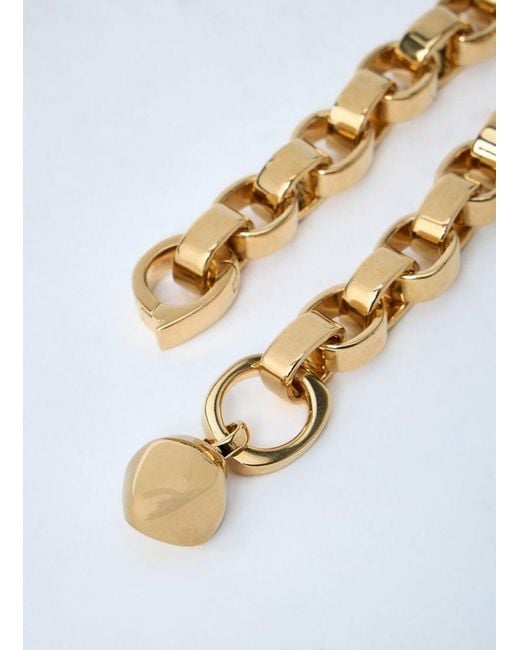 Totême  Metallic Totême Pebble-Charm Linked Bracelet