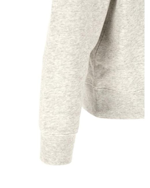 Jacquemus White The Gros Grain Sweatshirt for men