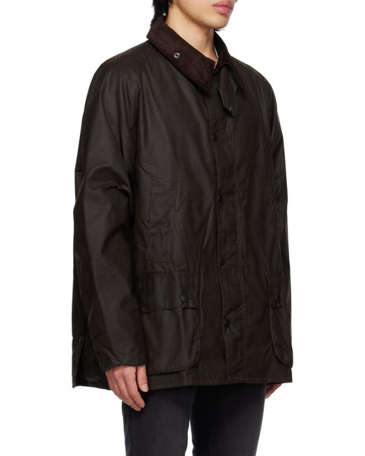 Barbour Black Long-Sleeved Casual Jacket for men