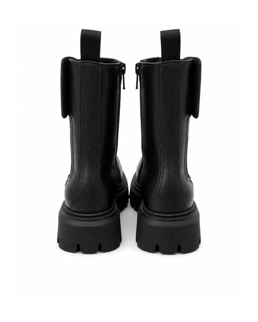 Marni Black Round-Toe Ankle Boots