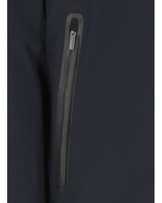 Rrd Blue Zip-Up Straight Hem Down Jacket for men