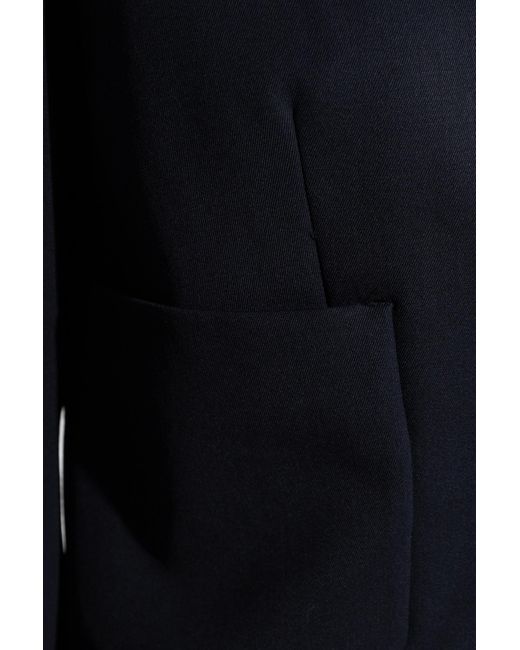 Dries Van Noten Blue Long-Sleeved Casual Jacket