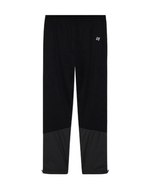 EA7 Black Slim-Fit Pants Vigor 7 for men