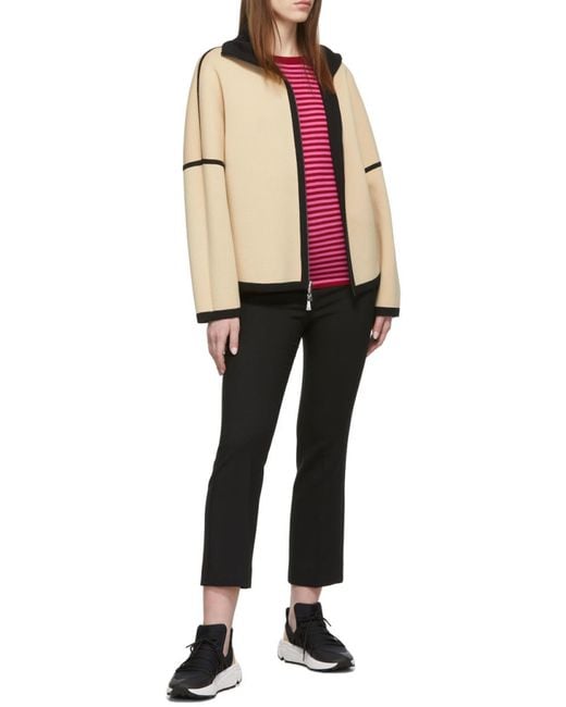 Max Mara Black Pleated Casual Pants
