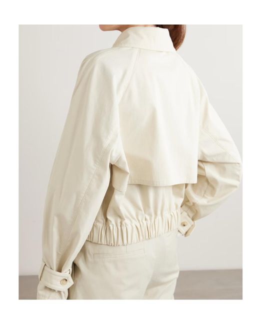 Joseph Natural Suber Cropped Cotton-Gabardine Jacket