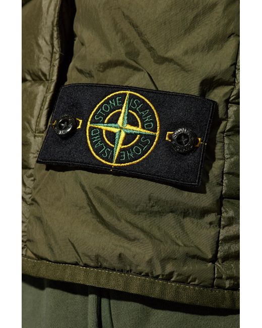 Stone Island Green Vests for men