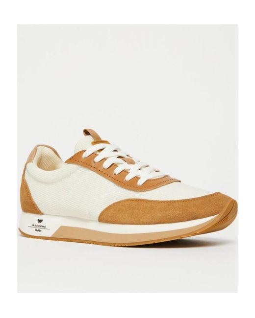 Weekend by Maxmara Metallic Color Matching Sneakers