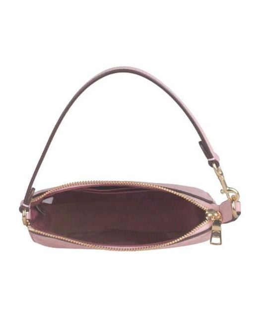 COACH Pink Logo Shoulder Bag