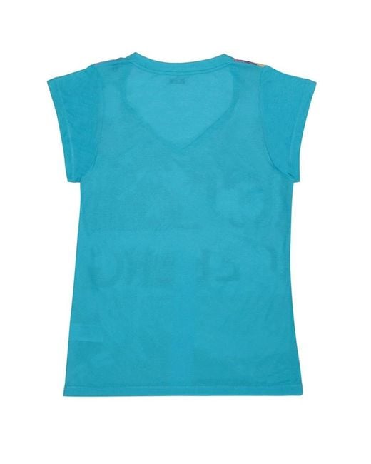 Iceberg Blue Short-Sleeved T-Shirt
