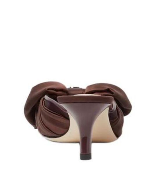 Fendi Brown Colibrì Mules