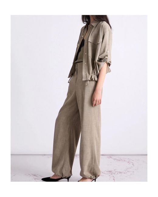 Marella Gray Flowing Shacket