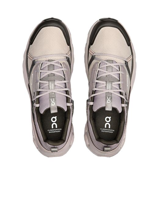 On Shoes Gray Cloudhorizon Waterproof Sneakers