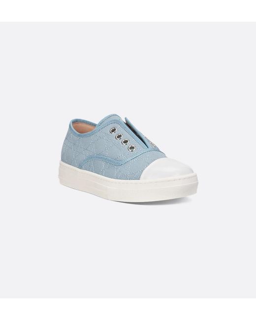 Dior Blue Round-Toe Casual Shoes