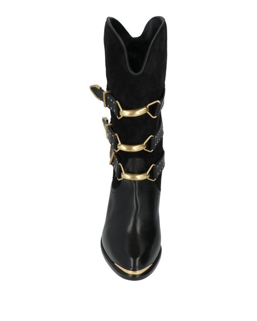 Isabel Marant Black Cowboy Boots