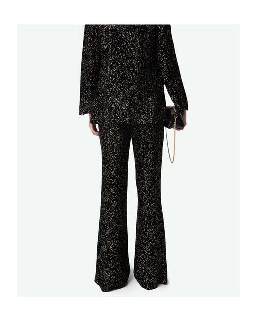 Zadig & Voltaire Black Prevy Trousers