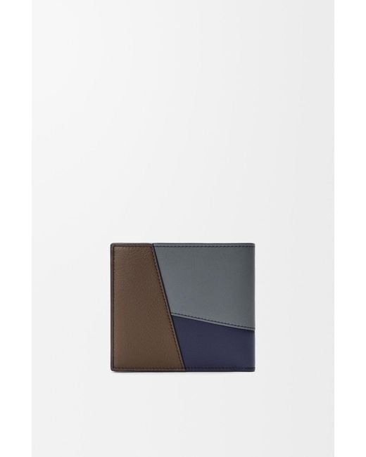 Loewe Gray Puzzle Bifold Wallet for men