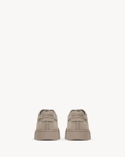 Saint Laurent Brown Sl 61 Low-Top Sneakers for men