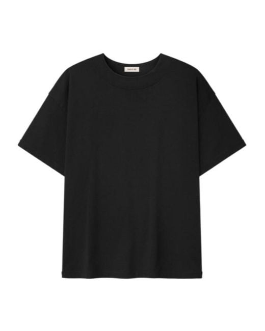 Fear Of God Black Oversized T-Shirt for men