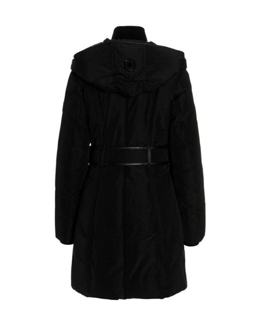 Mackage Black Hooded Down Jacket
