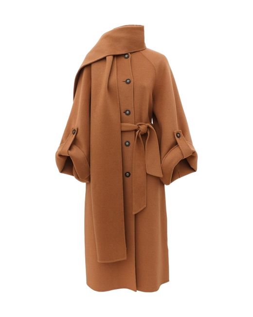 Zimmermann Brown Long-Sleeved Coat