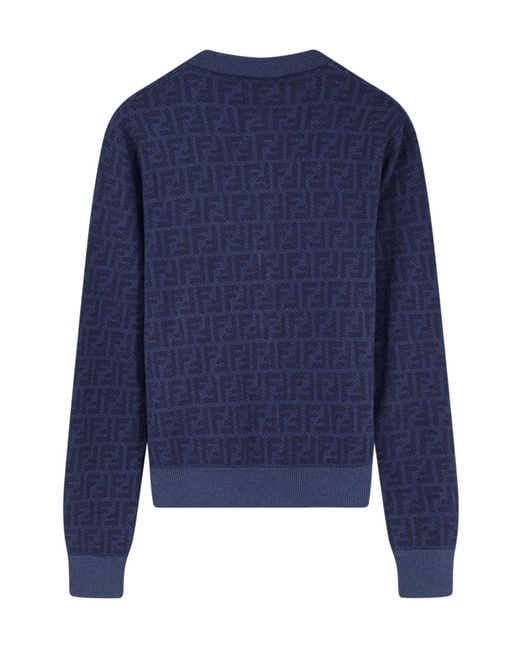 Fendi Blue Cardigans
