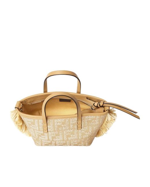 【Fendi】ロールミニ Mini Roll Fabric Brown | Fendi