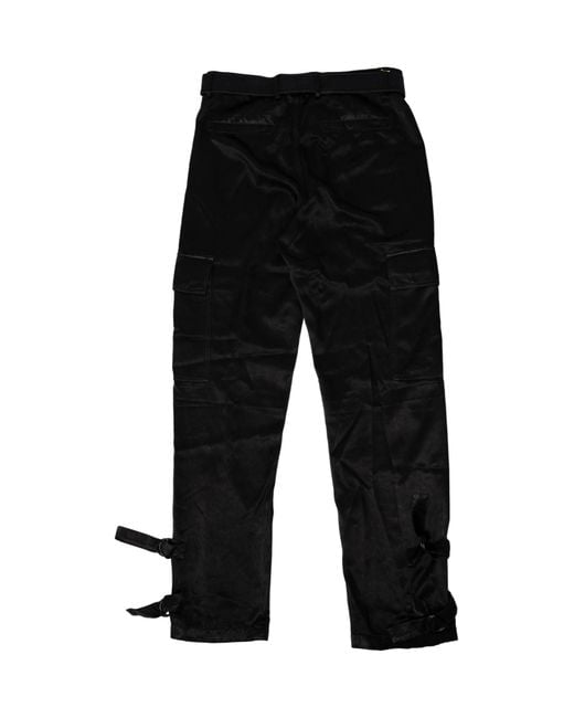 Dries Van Noten Black Belted Overalls for men