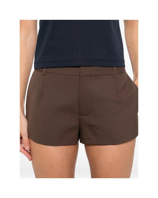 Sir Brown Belt Loop Shorts