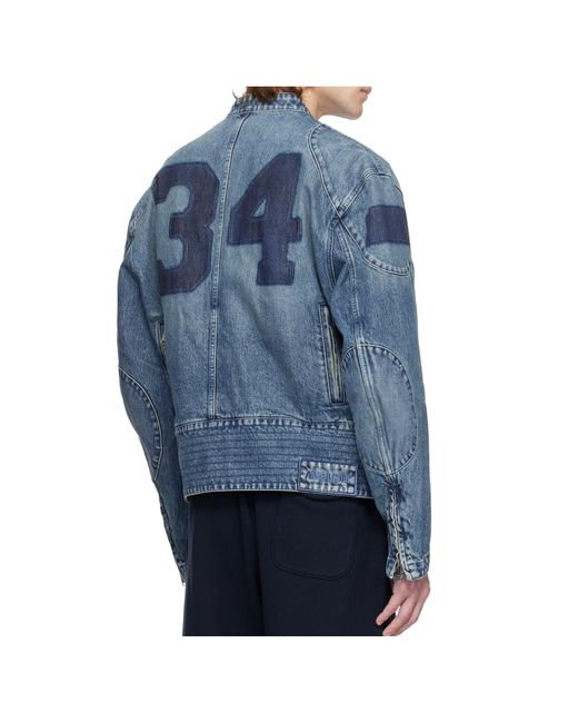 Ambush Blue Rider Denim Jacket for men