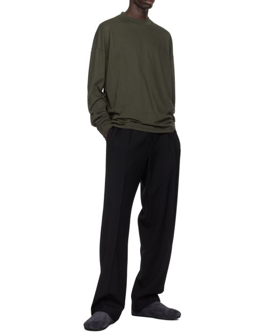The Row Green Drago Long-Sleeved T-Shirt for men