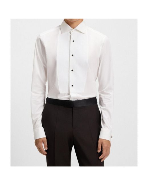 Boss White Boss Slim Fit Dress Shirt for men
