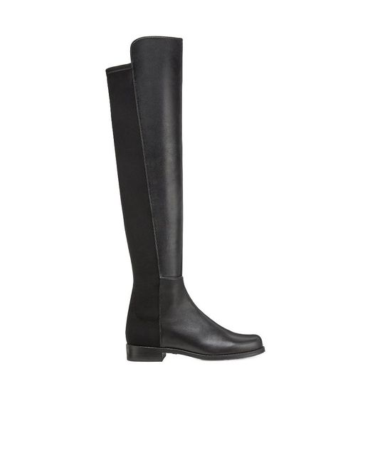 Stuart Weitzman Black 5050 Knee-Length Boots