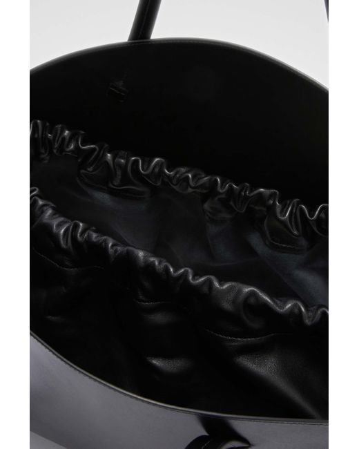 Jil Sander Black Curve Shoulder Large