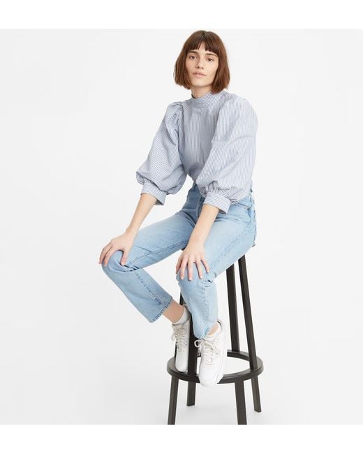 Levi's Blue Straight Leg Jeans