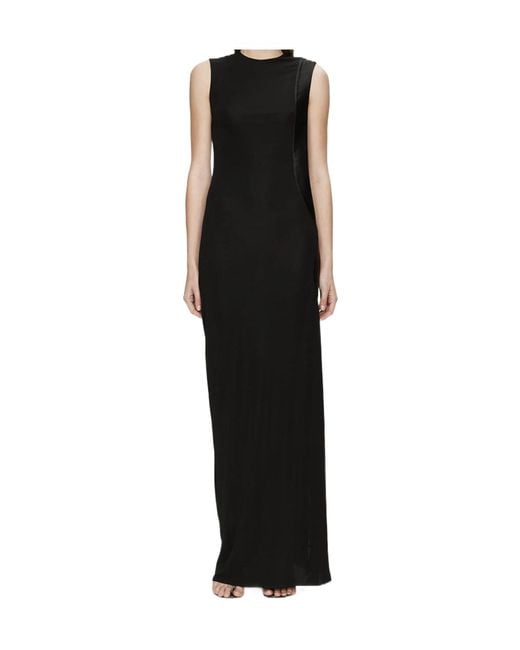 Christopher Esber Women's Black Infinity Cutaway Trimmed Dress