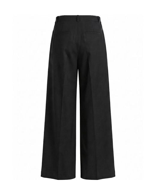 Peserico Black Tailored Wide Leg Trousers