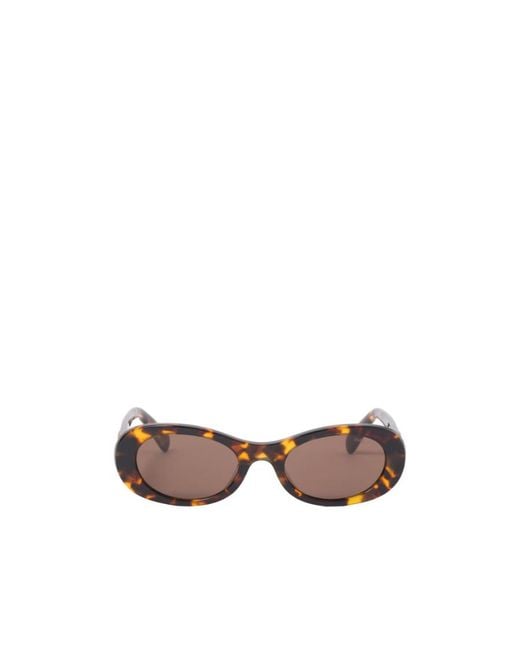 Miu Miu White Miu Glimpse Sunglasses