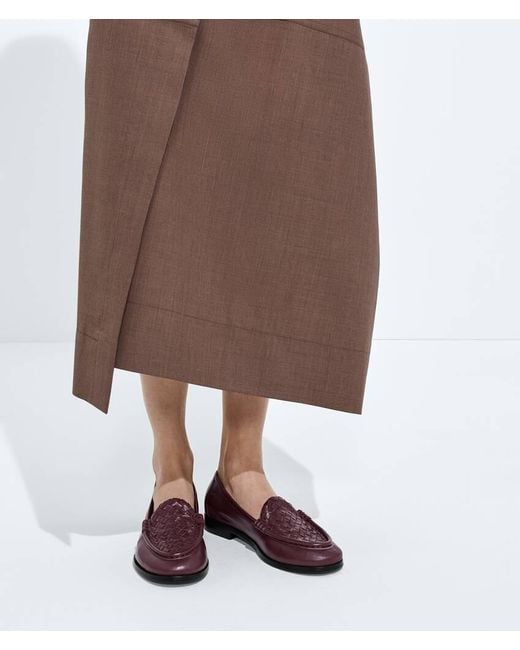 Bottega Veneta Brown Silenzio Loafers