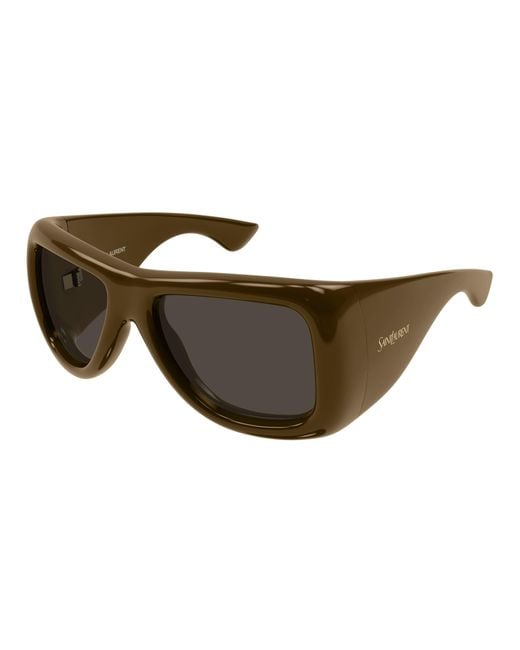 Saint Laurent Green Sl 902 Howl Oversized-Frame Sunglasses for men