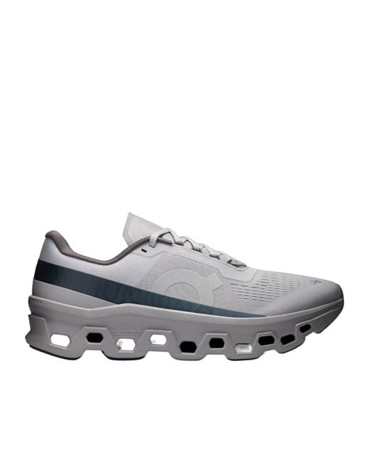 On Shoes Gray Cloudmonster 1 Sneakers for men