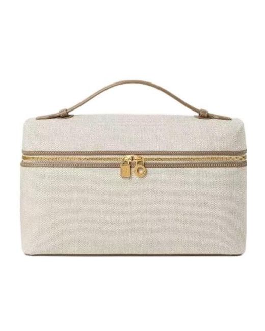 Loro Piana Natural Extra Pocket L27 Shoulder Bag