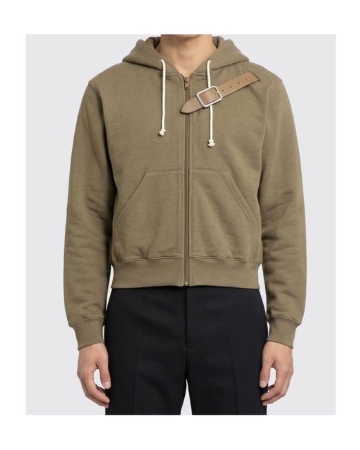 Magliano Green Provincia Belt Detail Hoodie for men