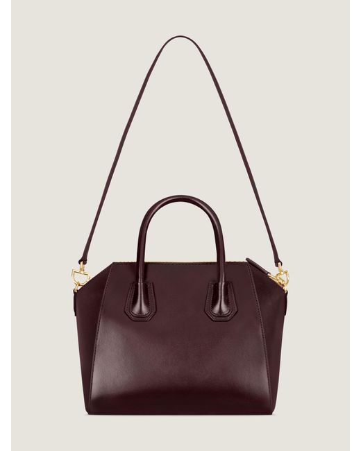 Givenchy Purple Antigona Small Top Handle Bag