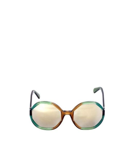 Marc Jacobs Metallic Logo Sunglasses