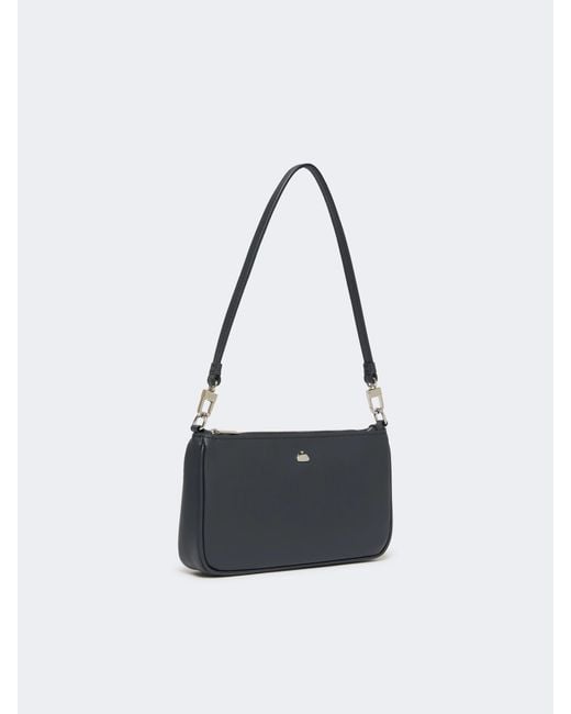Weekend by Maxmara Black Flat Clutch Bag