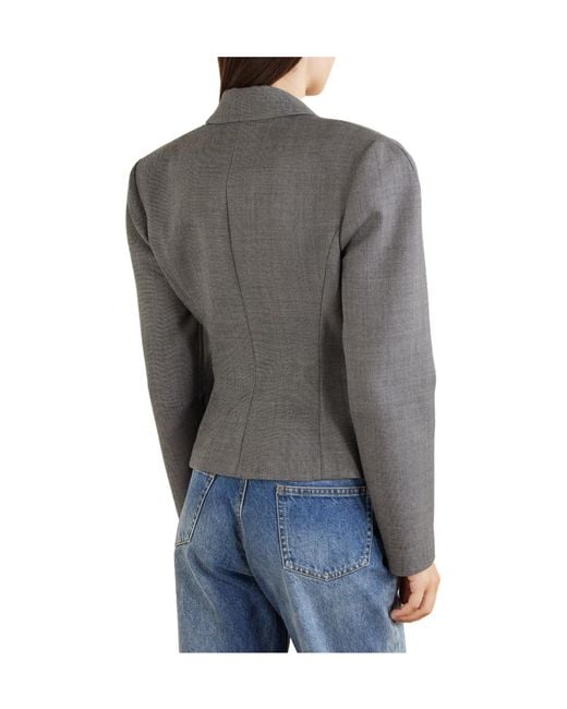 Magda Butrym Gray Wool Blazer