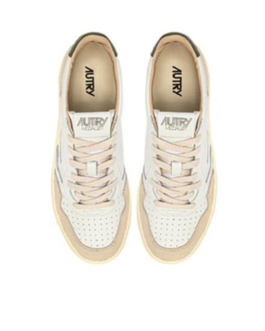 Autry Natural Medalist Low Sneakers